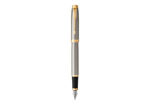 Pióro wieczne Parker IM Brushed Metal GT (M) - 2365330