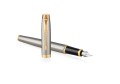 Pióro wieczne Parker IM Brushed Metal GT (M) - 2365332