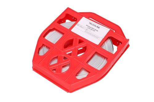 Extralink Taśma ze stali nierdzewnej SS201 0,7mm do mocowania na słupach energetycznych, 10mm x 0,7mm, 50m - 2113258