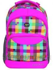 Plecak Tiger Max Discovery neon r?owy