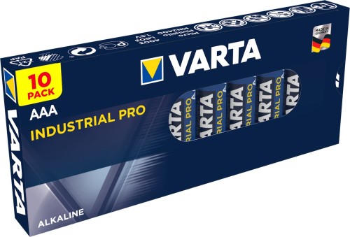 VARTA BATERIA ALKALICZNE LR3 AAA INDUSTRIAL 10 SZT VALUE PACK. - 2452648