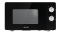 Kuchenka mikrofalowa Gorenje MO20E1B Free standing, 20 L, 800 W, Black - 2425707