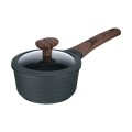 Resto Kitchenware 93900 garnek 1,3 l Okrągły Czarny - 2309703