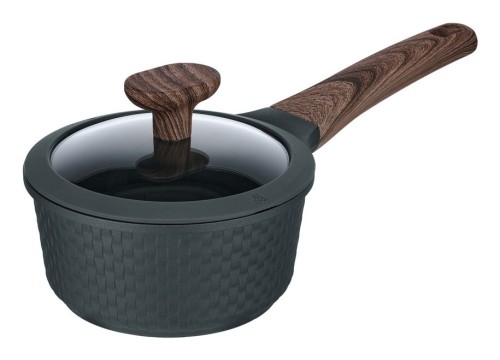 Resto Kitchenware 93900 garnek 1,3 l Okrągły Czarny - 2309703