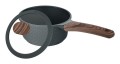 Resto Kitchenware 93900 garnek 1,3 l Okrągły Czarny - 2451252