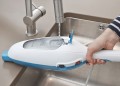 Black & Decker FSM13E1 odkurzacz parowy 0,38 l 1300 W Niebieski, Biały - 2451348