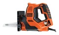Black & Decker RS890K-QS piła szablasta 2700 spm 500 W Czarny, Pomarańczowy - 2451407