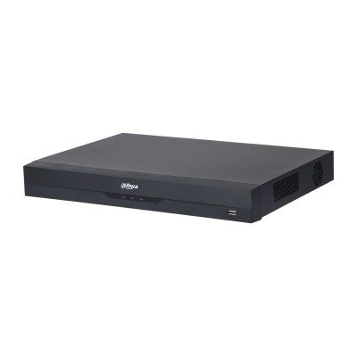 Dahua Rejestrator Analog. 128 Mb/s, kompresja H.265/H.265+, kodowanie AI, 32 kanały analogowe (HDCVI, AHD, TVI, CVBS), XVR5232AN-I3 - 2452685