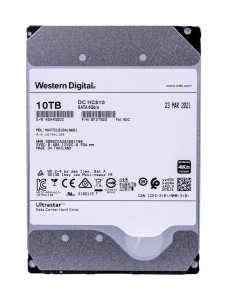 Dysk serwerowy HDD Western Digital Ultrastar DC HC510 HE10 (10 TB; 3.5"; SATA; 4KN; SED) (WYPRZEDAŻ)