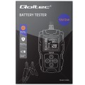 Tester cyfrowy Qoltec akumulatora z wyświetlaczem LCD | 12V | 24V | 3Ah-200Ah - 2246305