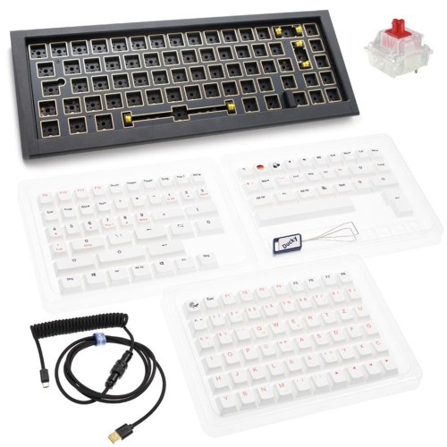 Ducky Outlaw 65 klawiatura Uniwersalne USB Czarny - 2453531