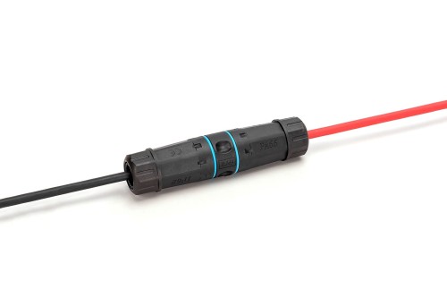 Złącze DIGITUS zewnętrzne kat.6A, stopień ochrony IP68 Połączenie RJ45-RJ45 - 2428422