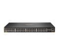 Aruba 6200F 48G Class4 PoE 4SFP+ 740W Zarządzany L3 Gigabit Ethernet (10/100/1000) Obsługa PoE 1U Czarny - 2454258
