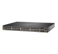 Aruba 6200F 48G Class4 PoE 4SFP+ 740W Zarządzany L3 Gigabit Ethernet (10/100/1000) Obsługa PoE 1U Czarny - 2454256