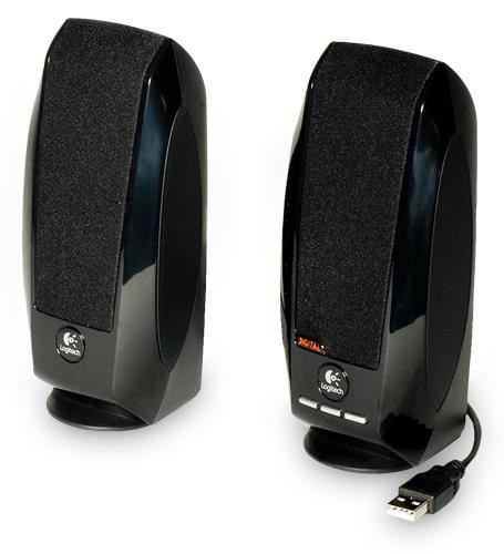 Zestaw głośników Logitech 980-000029 (2.0; kolor czarny) - 2019328