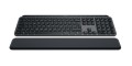 Logitech MX Keys S klawiatura Biuro RF Wireless + Bluetooth QWERTZ Niemiecki Grafitowy - 2463456