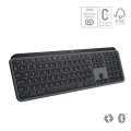 Klawiatura Logitech MX Keys S Uniwersalna RF Wireless + Bluetooth QWERTY Amerykański międzynarodowy Grafitowy - 2357587