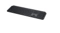 Klawiatura Logitech MX Keys S Uniwersalna RF Wireless + Bluetooth QWERTY Amerykański międzynarodowy Grafitowy - 2357585