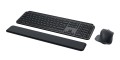 Logitech MX Keys S Combo klawiatura Dołączona myszka Biuro RF Wireless + Bluetooth QWERTY Amerykański międzynarodowy Grafitowy - 2463590