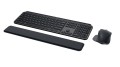 Logitech MX Keys S Combo klawiatura Dołączona myszka Biuro RF Wireless + Bluetooth QWERTY Amerykański międzynarodowy Grafitowy - 2447883