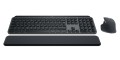 Logitech MX Keys combo for Business Gen 2 klawiatura Dołączona myszka Biuro RF Wireless + Bluetooth QWERTY Amerykański międzynarodowy Grafitowy - 2463601