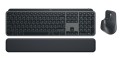 Logitech MX Keys combo for Business Gen 2 klawiatura Dołączona myszka Biuro RF Wireless + Bluetooth QWERTY Amerykański międzynarodowy Grafitowy - 2463600