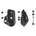 Logitech MX Keys combo for Business Gen 2 klawiatura Dołączona myszka Biuro RF Wireless + Bluetooth QWERTY Amerykański międzynarodowy Grafitowy - 2164196