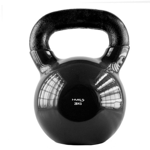 Kettlebell winylowy 28 kg czarny HMS KNV28 - 2464977