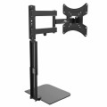 Uchwyt do TV z półką na DVD Maclean, vesa 200x200 , 23"-43", 25kg, MC-771A - 2466523