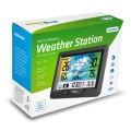 GREENBLUE GB540N STACJA POGODY BEZPRZEWODOWA KOLOROWA, Z SYSTEMEM DCF, FAZY KSIĘŻYCA, BAROMETR, KALENDARZ - 2183071