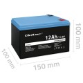 Qoltec Akumulator LiFePO4 Litowo-Żelazowo-Fosforanowy 12.8V 12Ah 153.6Wh BMS - 2467404