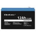 Qoltec Akumulator LiFePO4 Litowo-Żelazowo-Fosforanowy 12.8V 12Ah 153.6Wh BMS - 2467402