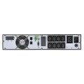 Orvaldi V3000 on-line 2U LCD zasilacz UPS Podwójnej konwersji (online) 3 kVA 2700 W 9 x gniazdo sieciowe - 2197715