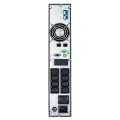 Orvaldi V3000 on-line 2U LCD zasilacz UPS Podwójnej konwersji (online) 3 kVA 2700 W 9 x gniazdo sieciowe - 1938317