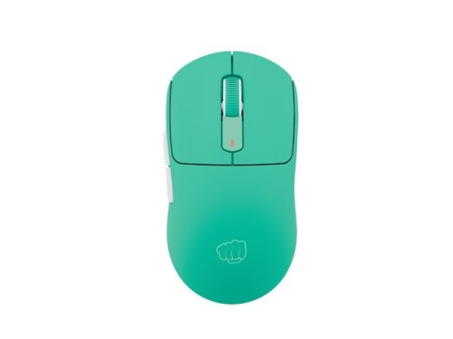 Mysz bezprzewodowa Fury Tanto T4 Wireless dla graczy 12000 DPI miętowa - 2463723