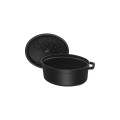 STAUB Garnek żeliwny owalny 4,2l czarny - 2230755