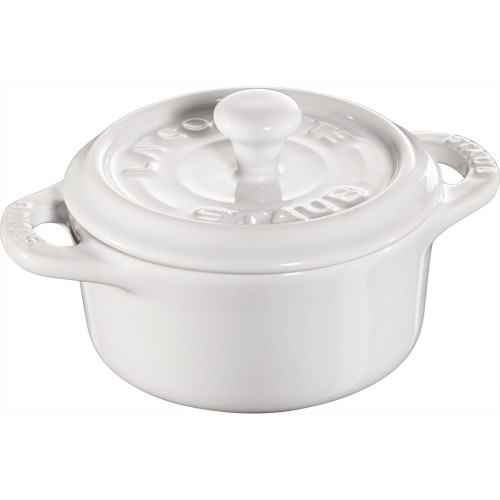 Staub Mini Cocotte Okrągły - 200 ml, Biały - 2451233