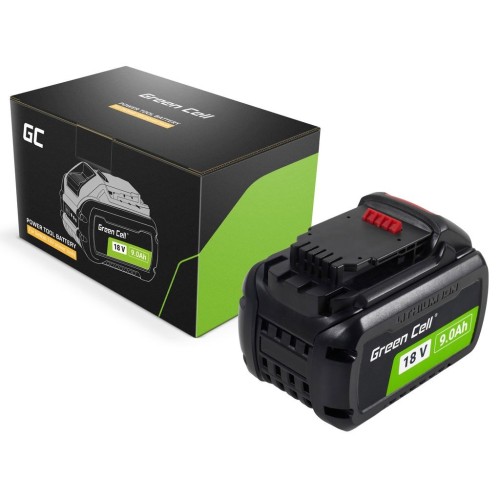 Green Cell Akumulator DCB547 do elektronarzędzi DeWalt XR 18V 9Ah/FLEXVOLT 54V 3Ah Mocna bateria Li-Ion zamiennik DCB547 DCB548 - 2467509