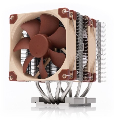 Noctua NH-D9 DX-4677 4U system chłodzenia komputerów Procesor Chłodnica powietrza 9,2 cm Aluminium, Beżowy, Brązowy - 1910319