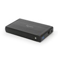 Gembird EE3-U3S-3 obudowa do dysków twardych Obudowa HDD Czarny 3.5" - 725957