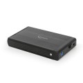 Gembird EE3-U3S-3 obudowa do dysków twardych Obudowa HDD Czarny 3.5" - 2469873