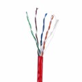 LANBERG KABEL UTP 1GB/S 305M DRUT CCA CZERWONY - 1765269