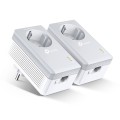 TP-Link TL-PA4010P KIT V5 Karta sieciowa do PowerLine 600 Mbit/s Przewodowa sieć LAN Biały 2 szt. - 2247951
