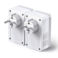 TP-Link TL-PA4010P KIT V5 Karta sieciowa do PowerLine 600 Mbit/s Przewodowa sieć LAN Biały 2 szt. - 2471252