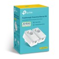 TP-Link TL-PA4010P KIT V5 Karta sieciowa do PowerLine 600 Mbit/s Przewodowa sieć LAN Biały 2 szt. - 2247953