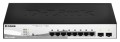 D-Link DGS-1210-08P Zarządzany L2 Gigabit Ethernet (10/100/1000) Obsługa PoE Czarny - 1318819