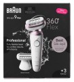 Braun Silk-épil 9 Flex 9-030 3D 40 pęset(y) Różowy, Biały - 2187947