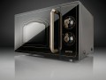 Kuchenka mikrofalowa Gorenje z grillem MO4250CLB Free standing, 20 L, Grill, Mechanic, 700 W, Black, Defrost function - 2425725