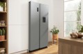 Gorenje NRR9185EAXLWD chłodziarko-zamrażarka otwierana obustronnie Wolnostojący 547 l E Szary - 2468185