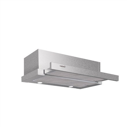 Kaptur CATA | PRZEDŁUŻACZ 600 | Teleskopowy | Klasa efektywności energetycznej C | Szerokość 60 cm | 390 m3/h | Mechaniczny | WYŚWIETLACZ EKOLOGICZNY | Stal nierdzewna - 2426175